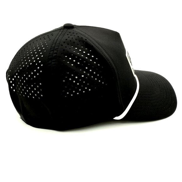 BRANDED BILLS Outer Limits Drone Service Black Performance Snapback Trucker Hat - Picture 4 of 11